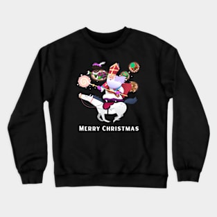 Merry Christmas Santa Claus Crewneck Sweatshirt